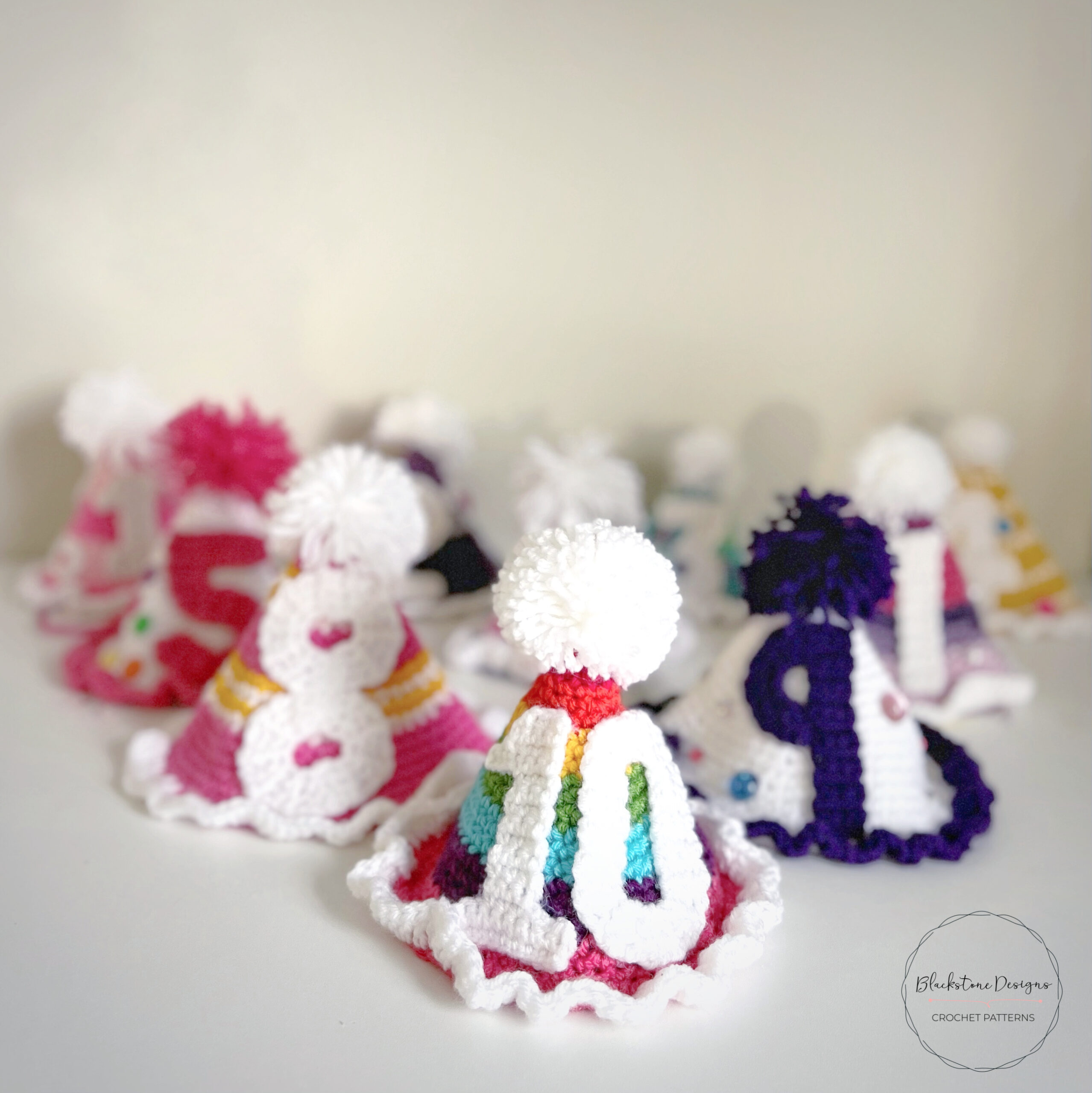 Crochet Birthday Party Hat Pattern