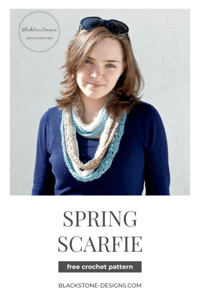 Spring Scarfie Crochet Scarf Pattern