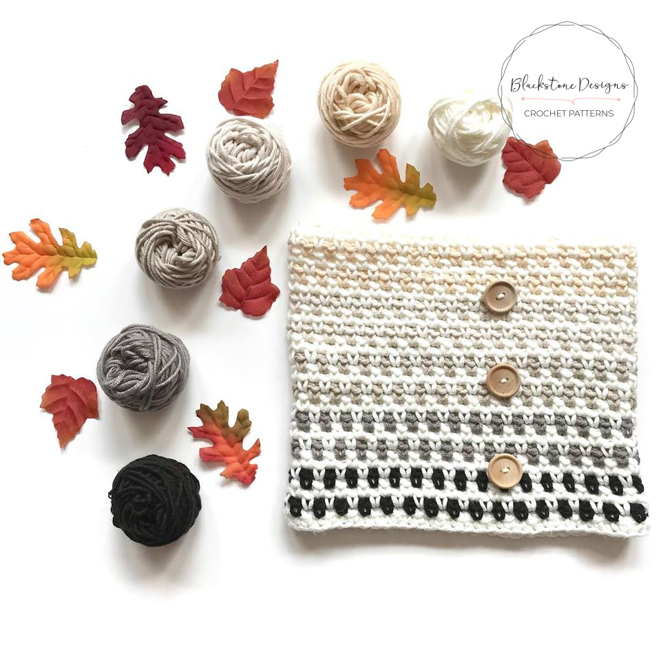 Crochet Cowl, Crochet Granite Stitch Cowl, Moss Stitch Cowl, Linen Stitch Cowl free crochet pattern from Blackstone Designs