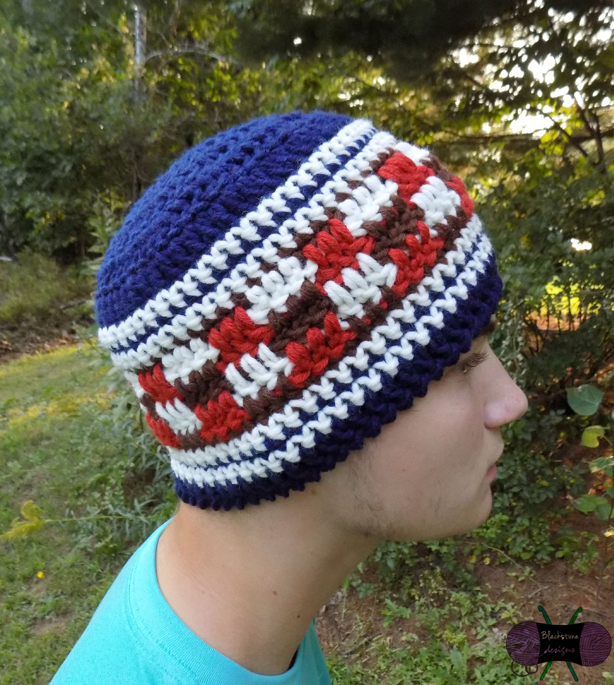 Allagash Beanie Crochet Hat Pattern for Men