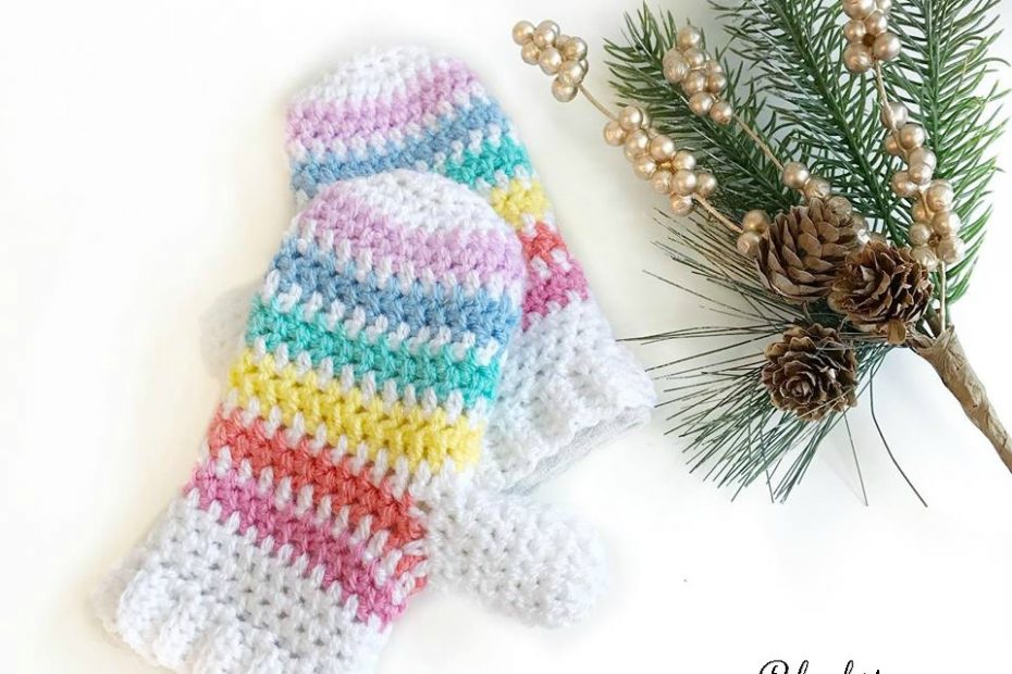 How to Add a Liner to Crochet Mittens