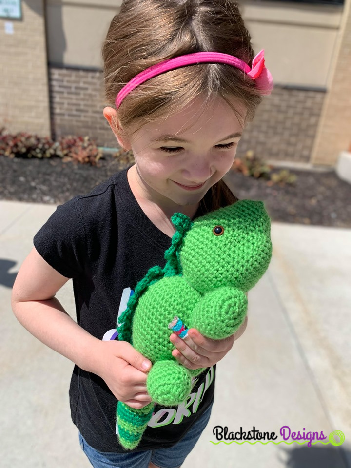 Crochet Iguana Pattern from Crochet Cute Critters Book, amigurumi book