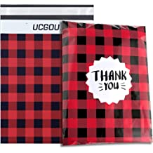 Crochet Lovers Gift Guide - Gifts for Crocheters - Crochet Gifts - Plaid Thank You Poly Mailers