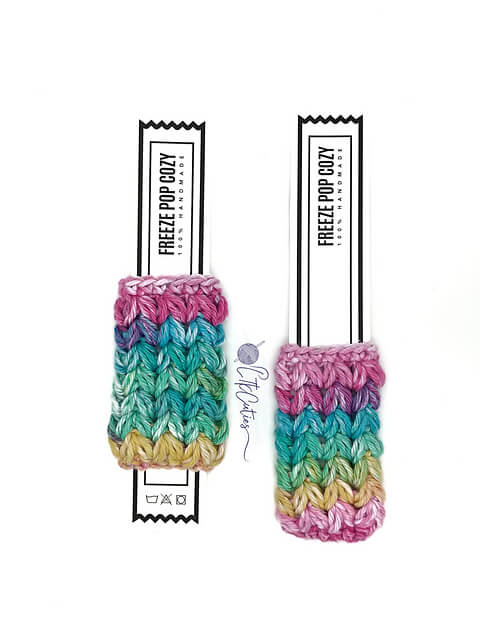 Meadow Freeze Pop Cozy - Popsicle cozies - summer treat cozies