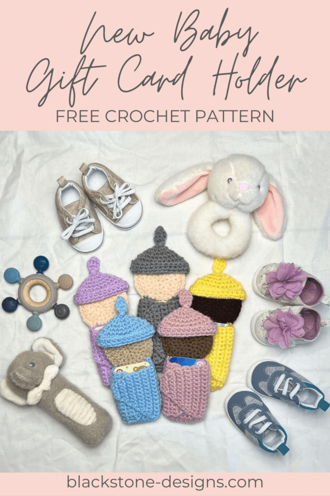 New Baby Gift Card Holder free crochet pattern gift card holder baby's first christmas crochet 