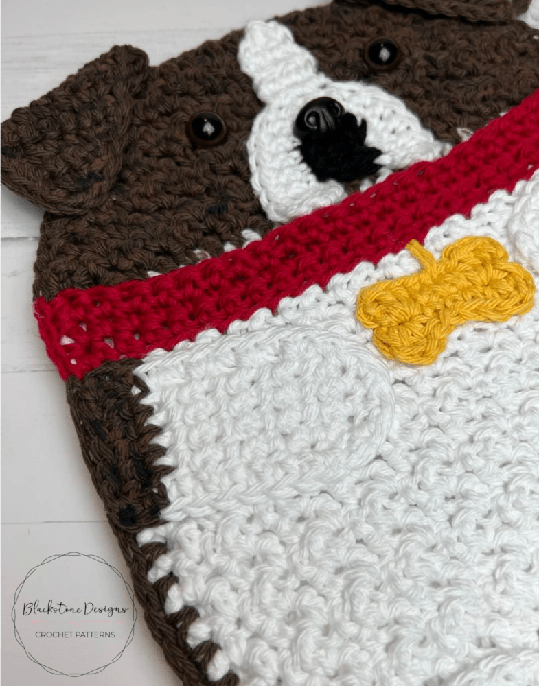 Crochet Boxer Pot Holder Crochet Pattern, BoxerMom Gifts