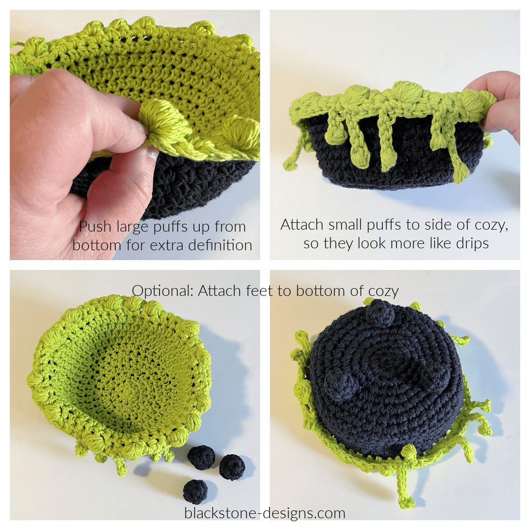 Crochet Pumpkin Soup Bowl Cozy - Free Pattern - Blackstone Designs Crochet  Patterns