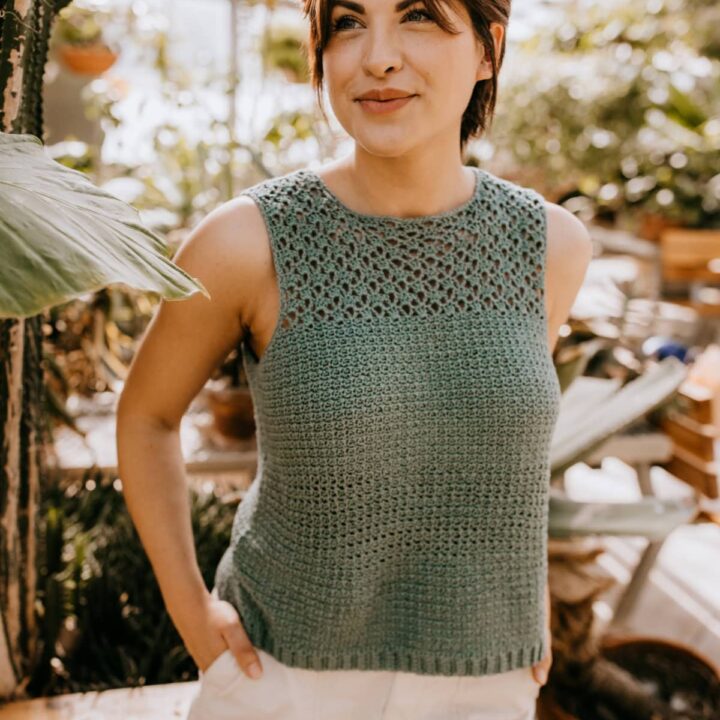 Crochet Summer Top from A Crocheted Simplicity