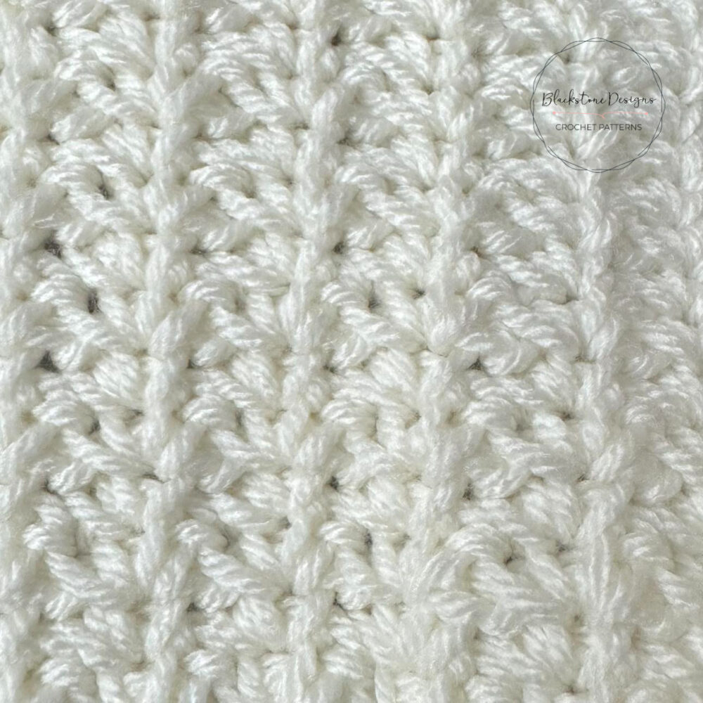 Crochet Spider Stitch Tutorial and 15 inch Afghan Square in Ivory Worsted Weight Yarn