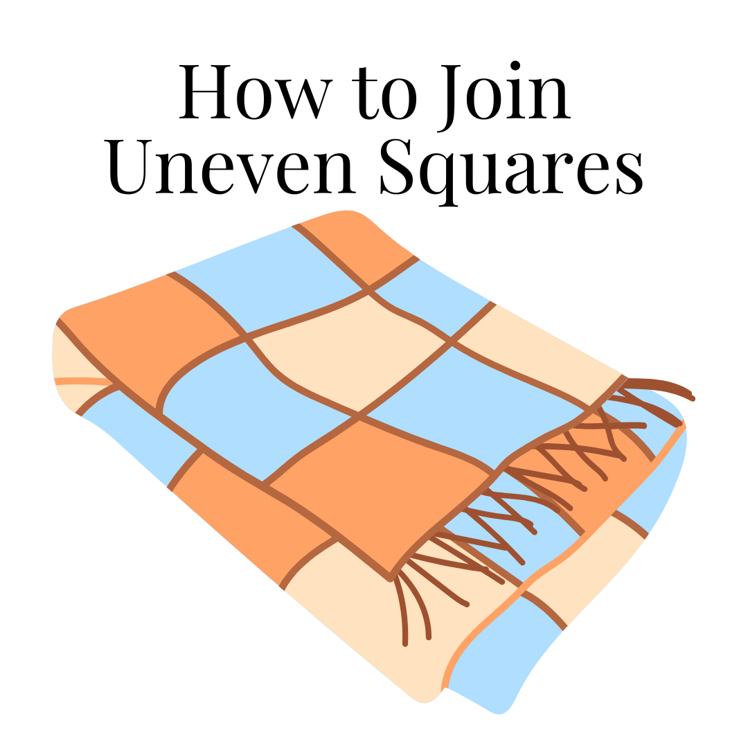 2024 Crochet Along Afghan Squares; How to Join Afghan Squares