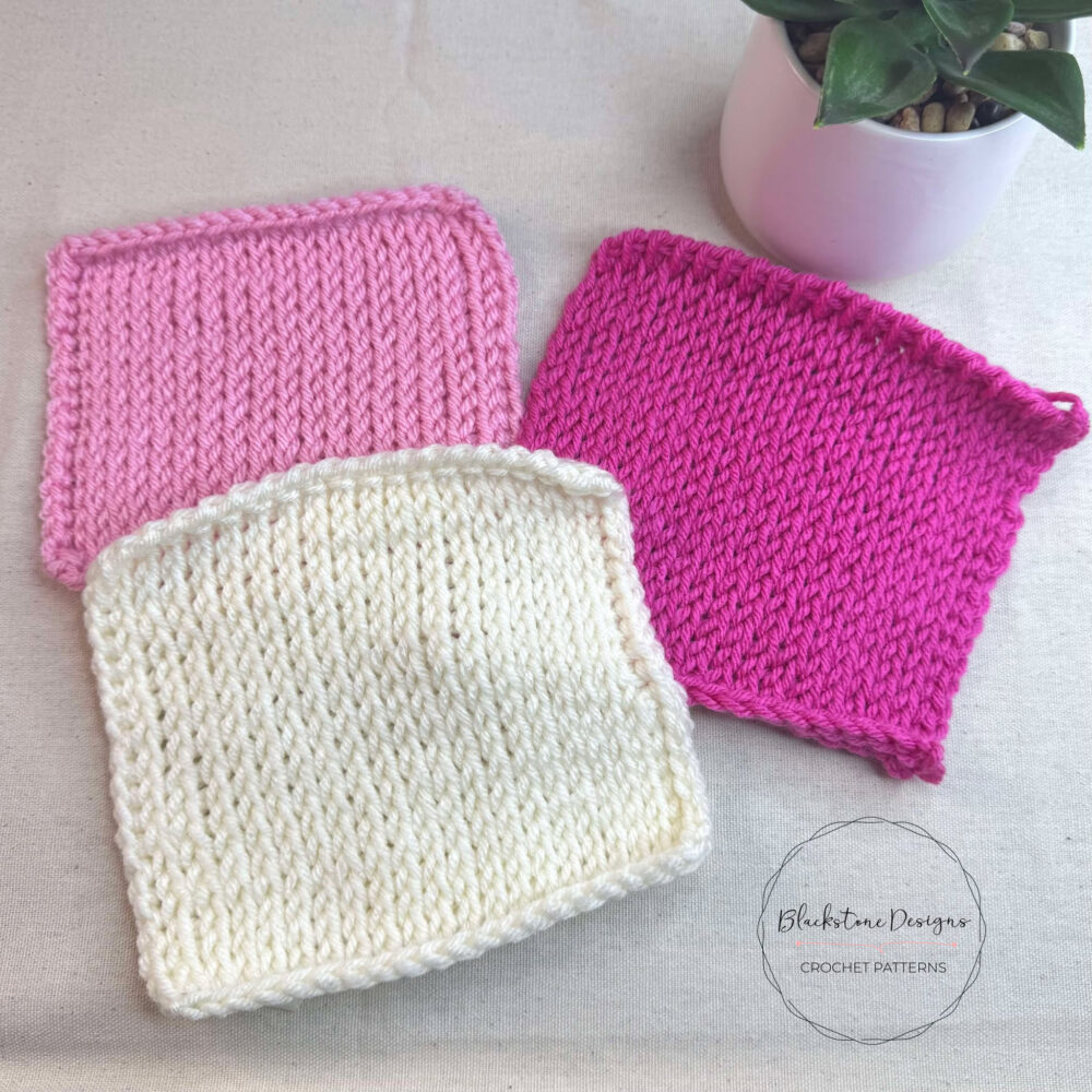 Tunisian Knit Stitch Afghan Square Stitch Tutorial by Sonya Blackstone Designs