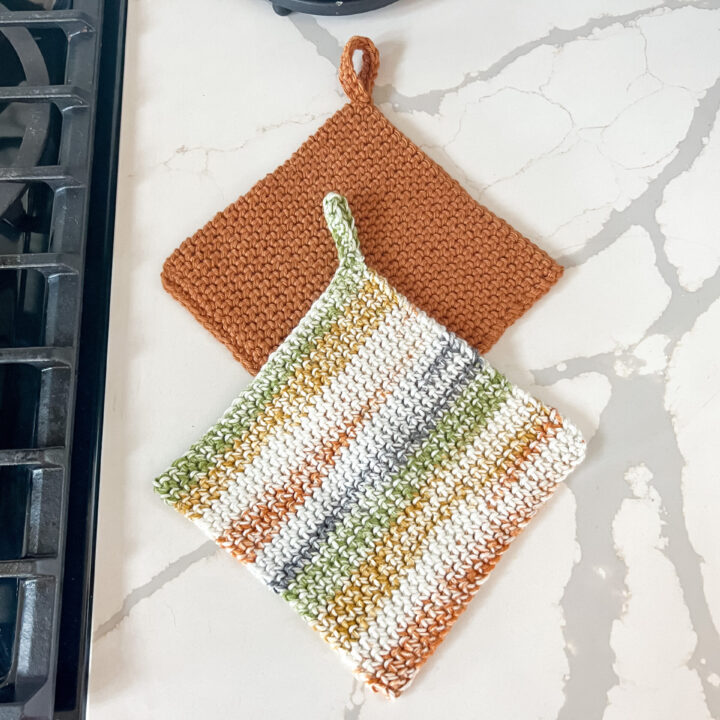 Crochet Kitchen Accessories Potholder Pattern