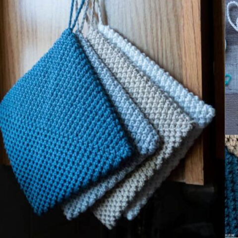 Crochet Kitchen Accessories Potholder Pattern