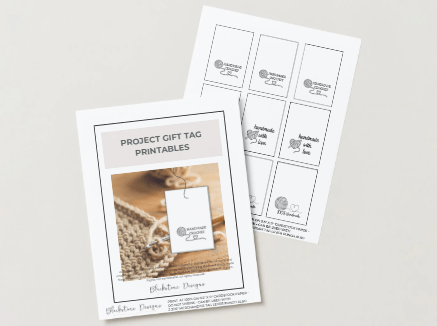 Printable Gift Tags Free Printable Crochet Projects Tags