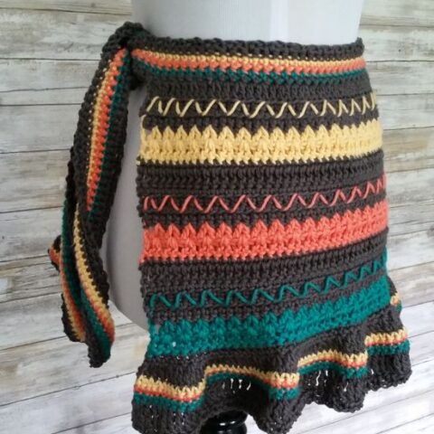 Crochet Kitchen Accessories Apron Pattern