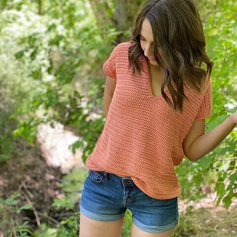 crochet summer tops