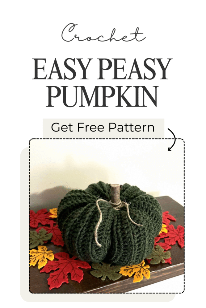 Beginner Crochet Pattern Pumpkin