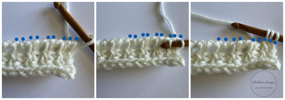 Tunisian Crochet Crossed Simple Stitch